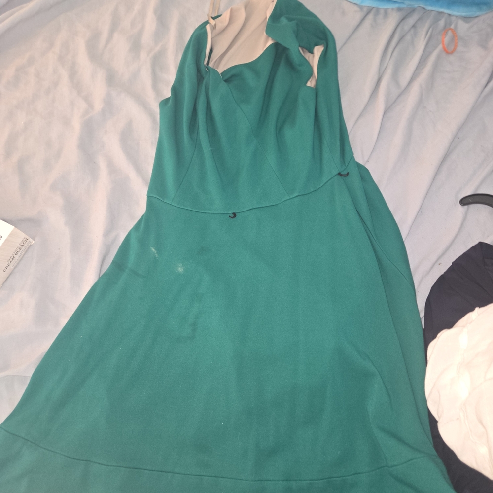 Elegant Green Women's Dress